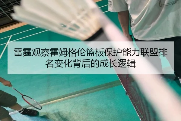 雷霆观察霍姆格伦篮板保护能力联盟排名变化背后的成长逻辑